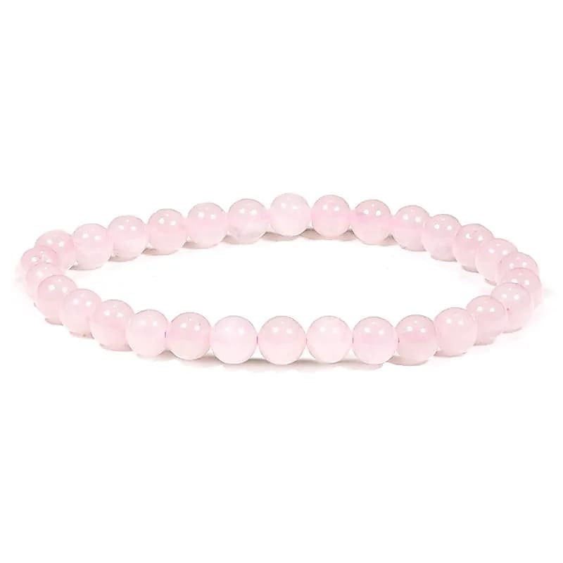 Pulsera cuarzo rosa