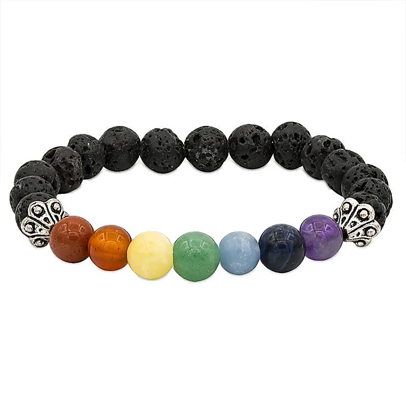 Pulsera chakra lava