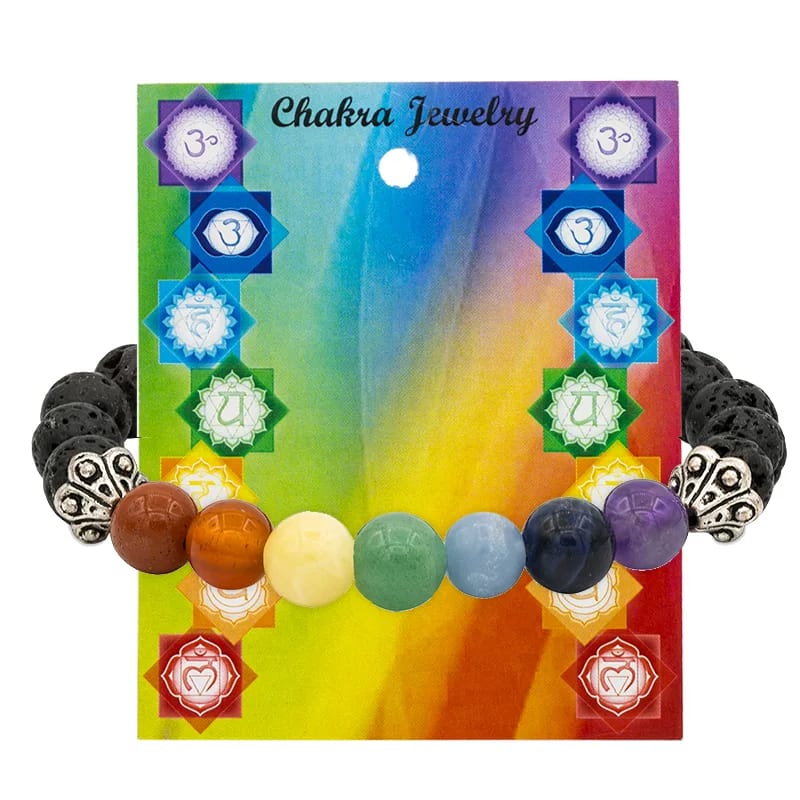 Pulsera chakra lava