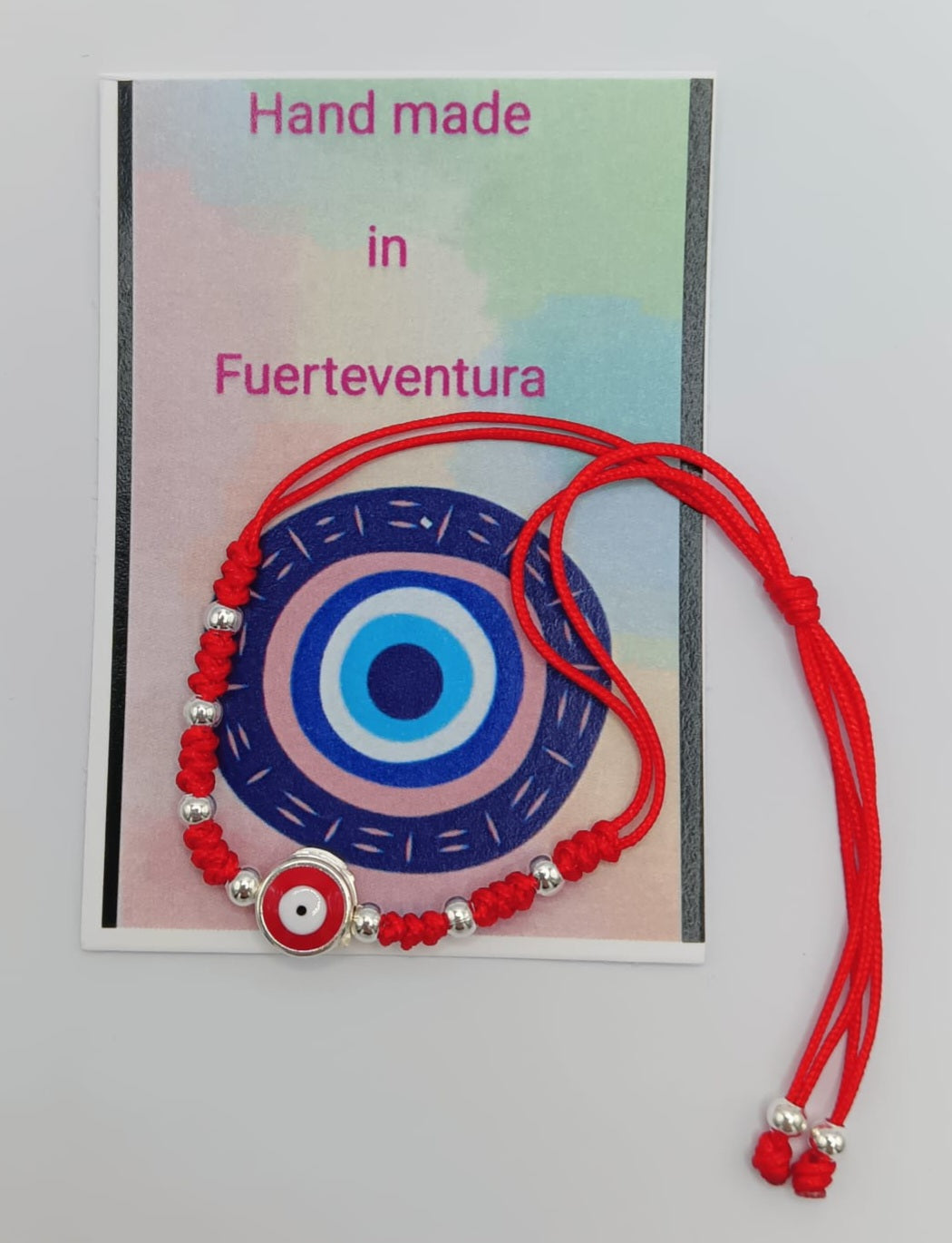 Pulsera hilo ojo turco