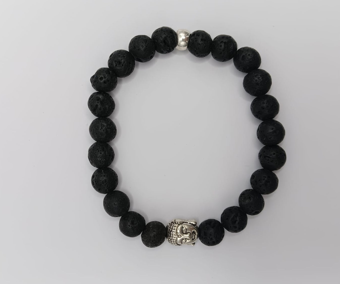 Pulsera lava con Buda