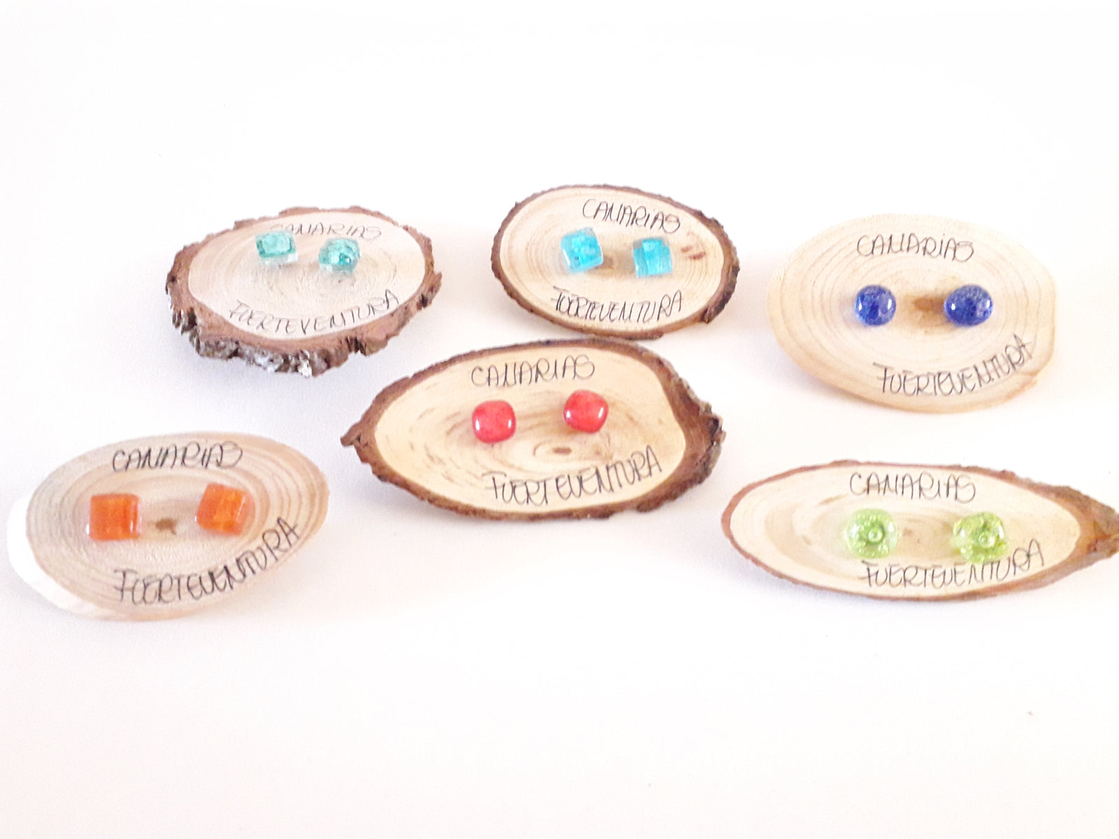 Pendientes de cristal