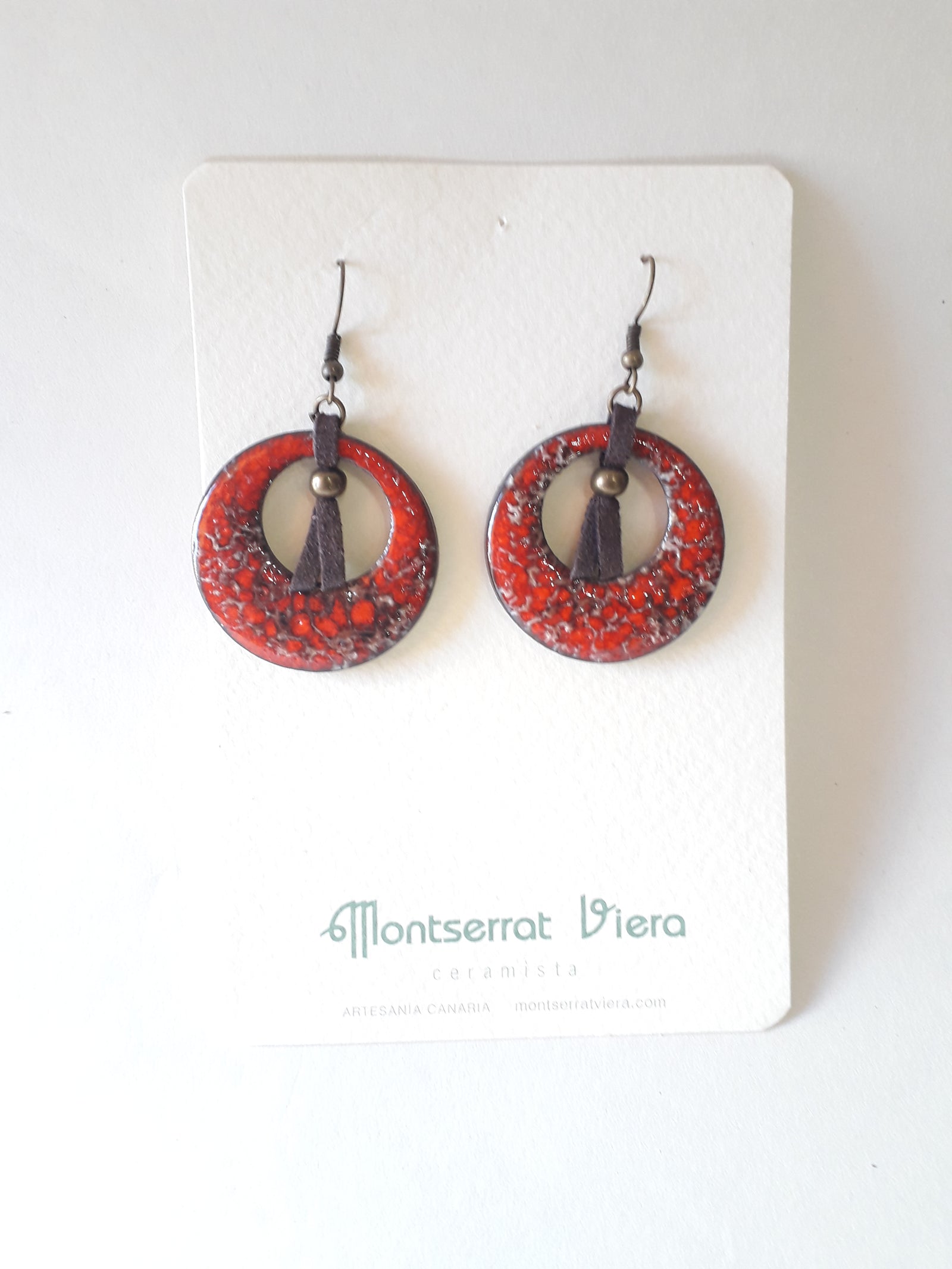 Pendiente largo Montserrat Viera