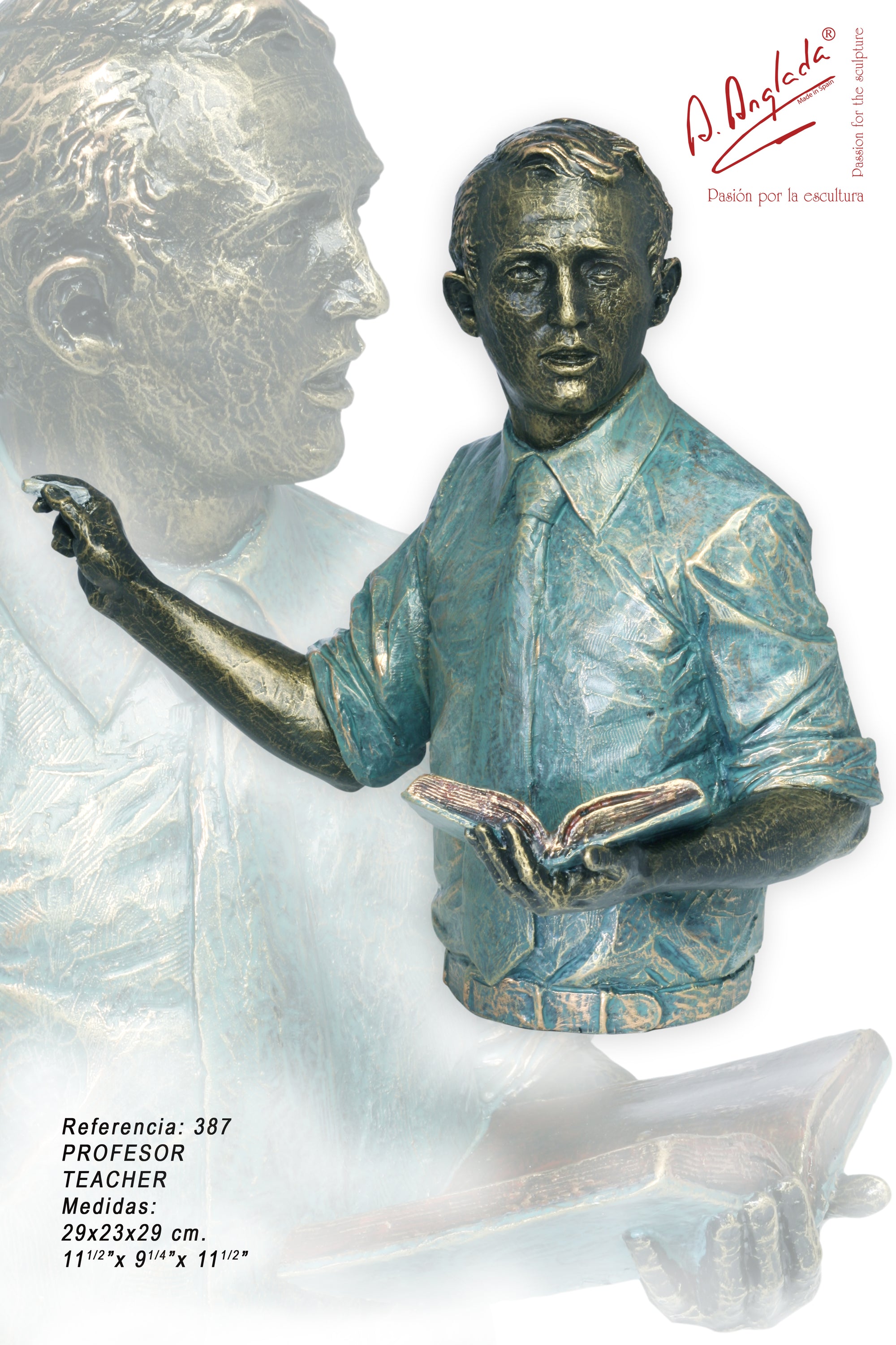 Escultura Profesor