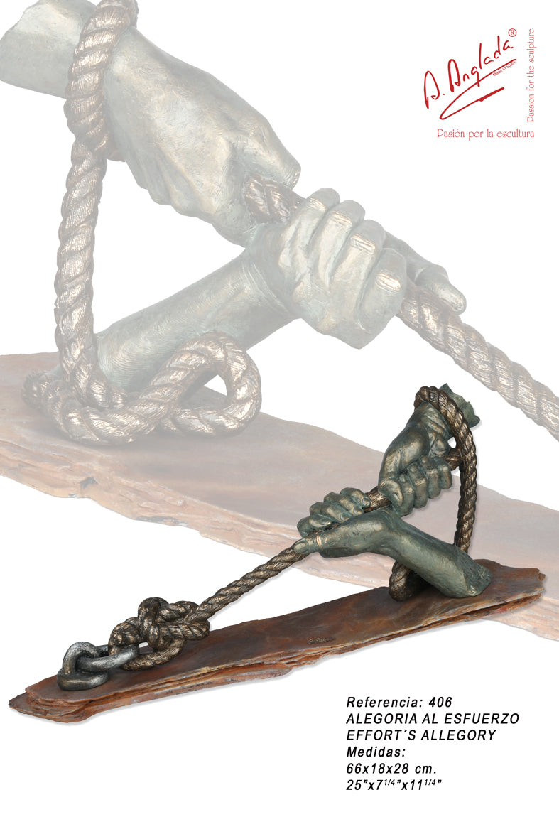Escultura Alegoria al Esfuerzo Ed. Limitada