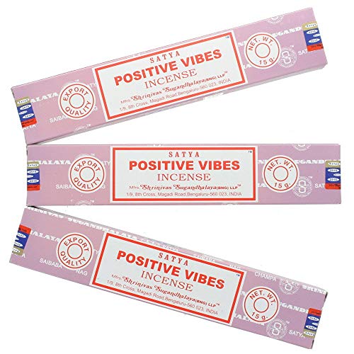 Incienso Satya Positive Vibes