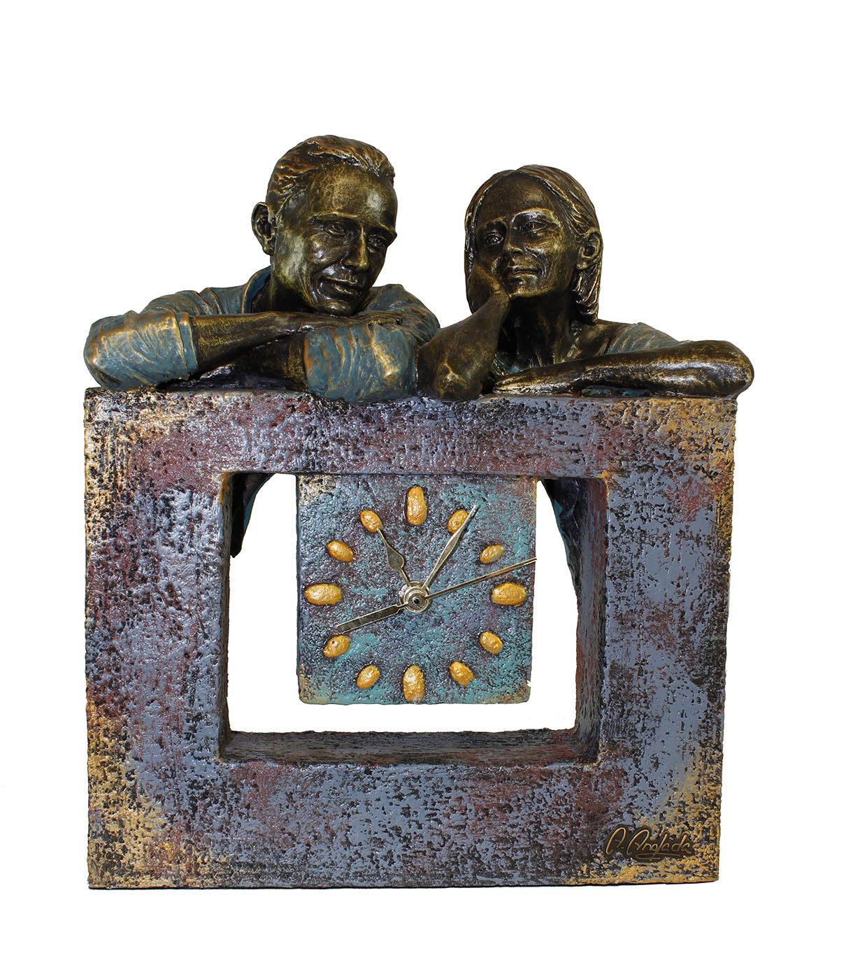 Escultura reloj Calma