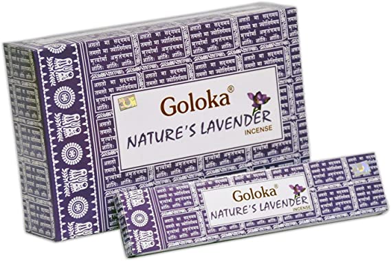 Incienso Goloka Natures Lavender