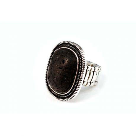Anillo Elástico Lava Negro