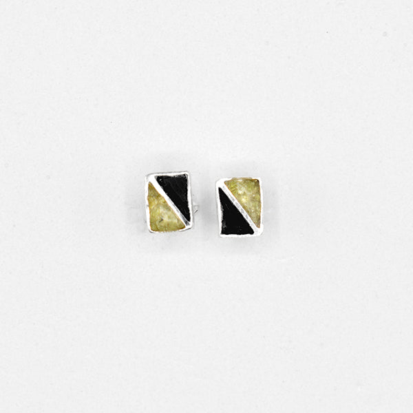 Pendiente pincho lava y olivina