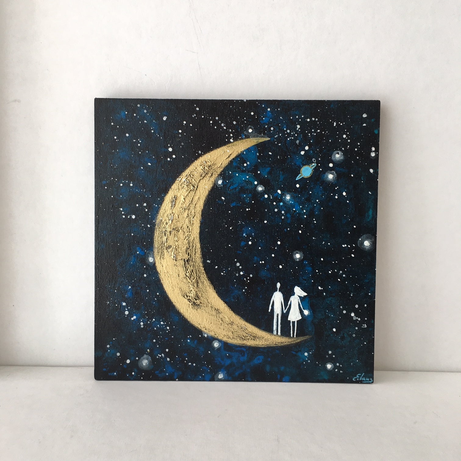 Cuadro pintado a mano