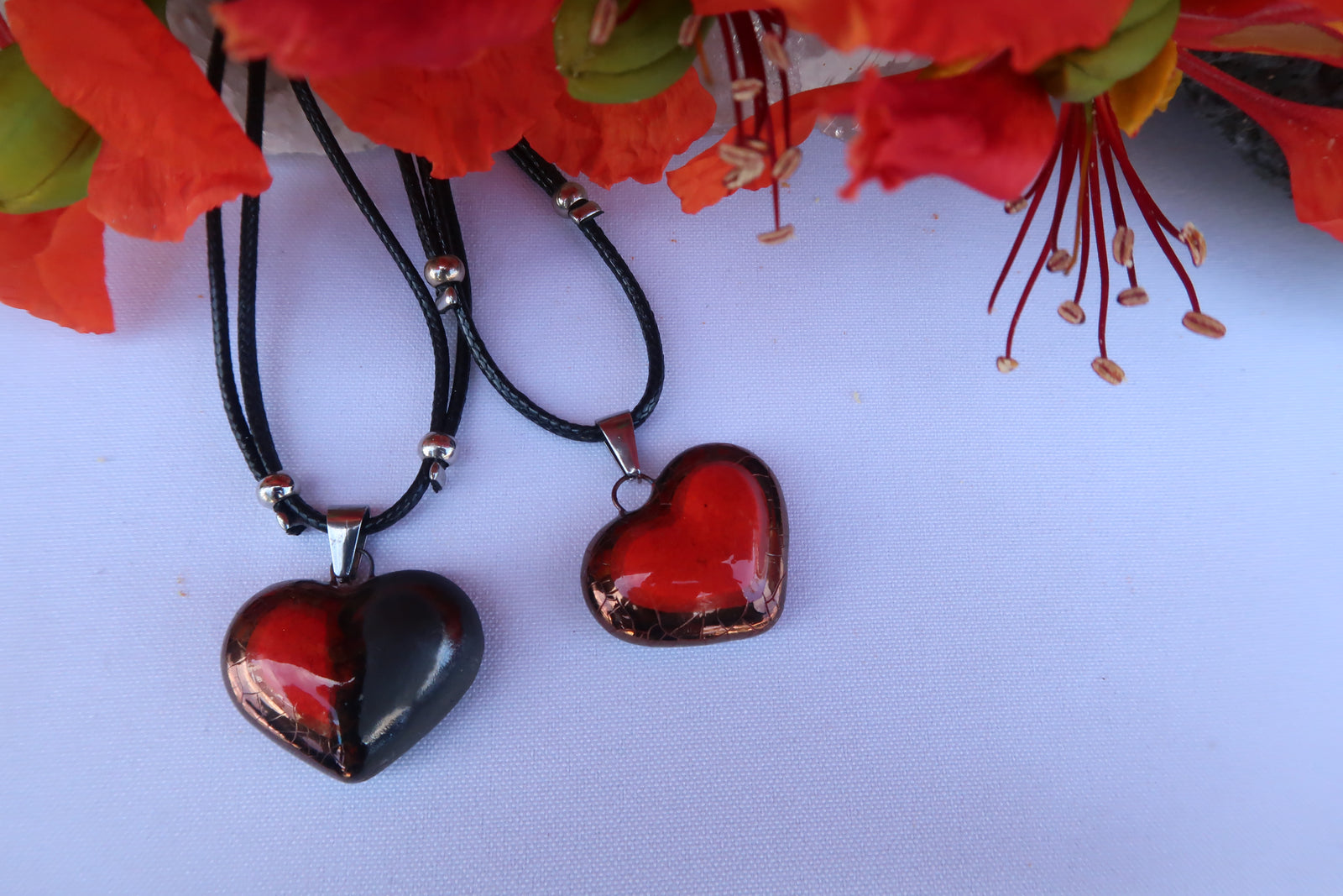 Colgante ceramica corazon