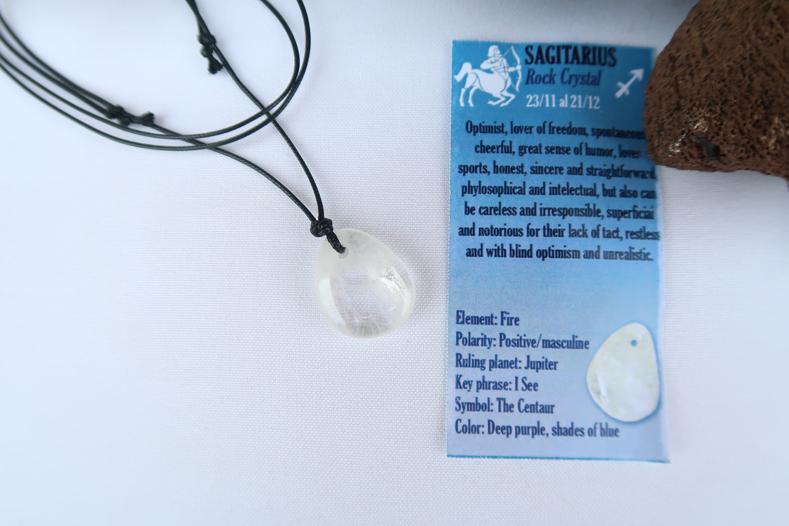 Colgante horoscopo mineral