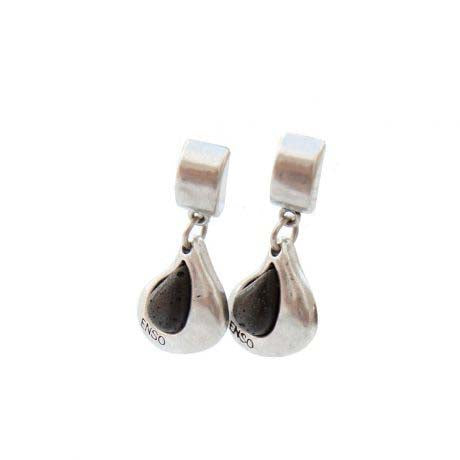 Pendiente Baño Plata Gota Lava