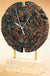 Escultura Reloj fosiles redondo