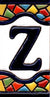 Azulejo Letra Z (3.5 x 7.5cm)