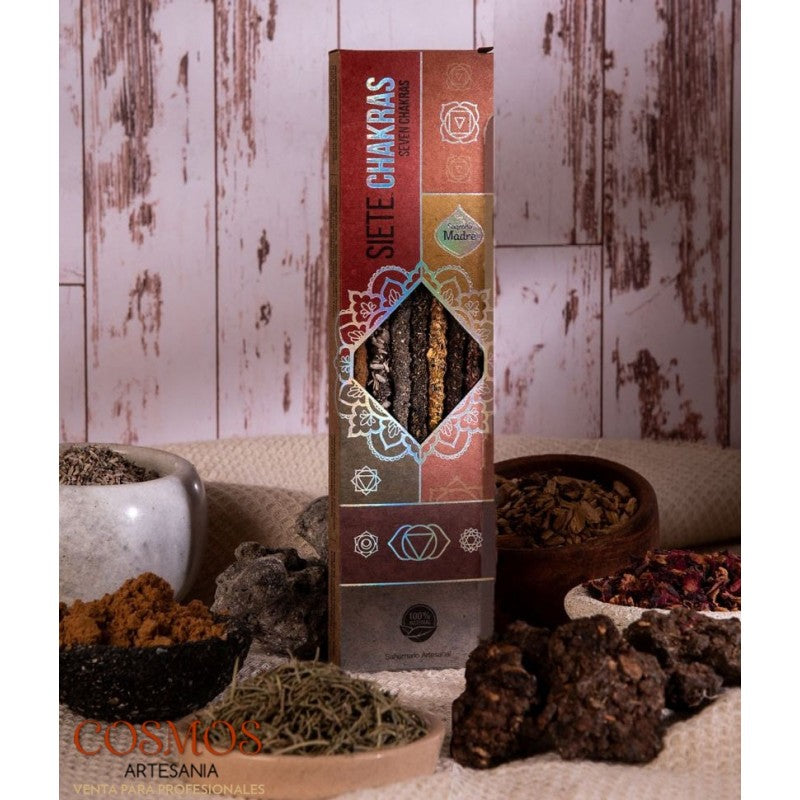 INCIENSOS 7 CHAKRAS SAGRADA MADRE