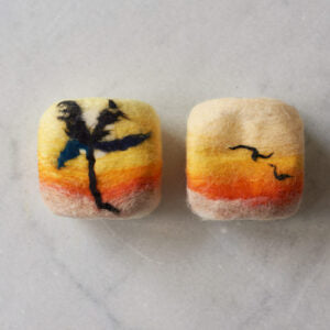 Dúo Atardecer en la playa