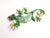 Lagarto metal de pared