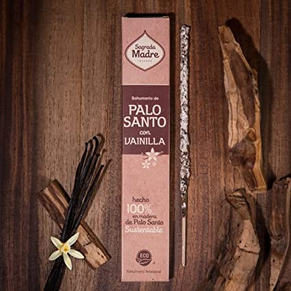 Incienso Palo Santo y Vainilla